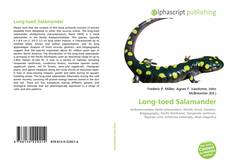 Bookcover of Long-toed Salamander