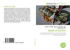 Borítókép a  Battle of Carillon - hoz