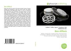 Bookcover of Ben Affleck