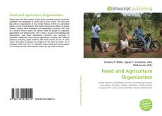 Bookcover of Food and Agriculture Organization
