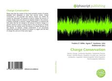 Charge Conservation kitap kapağı