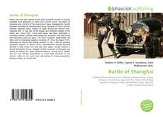 Bookcover of Battle of Shanghai