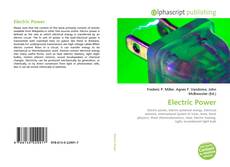 Bookcover of Electric Power