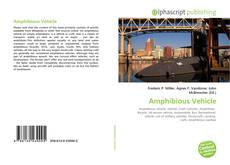 Bookcover of Amphibious Vehicle
