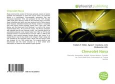Borítókép a  Chevrolet Nova - hoz