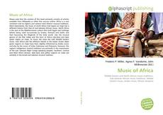 Copertina di Music of Africa