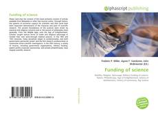 Bookcover of Funding of science