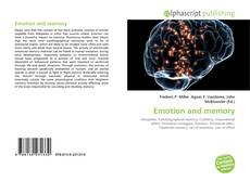 Bookcover of Emotion and memory