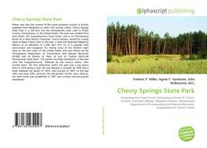 Bookcover of Cherry Springs State Park