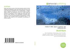 Bookcover of Acid Rain