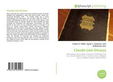Bookcover of Claude Lévi-Strauss
