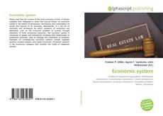 Bookcover of Economic system