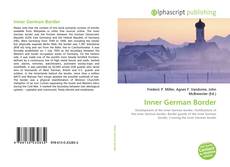 Bookcover of Inner German Border