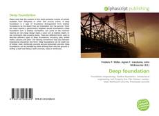 Bookcover of Deep foundation