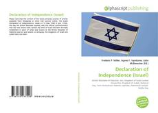 Couverture de Declaration of Independence (Israel)