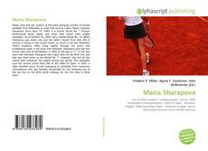 Bookcover of Maria Sharapova