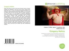 Обложка Gregory Helms