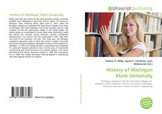 Couverture de History of Michigan State University