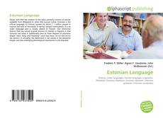 Estonian Language的封面