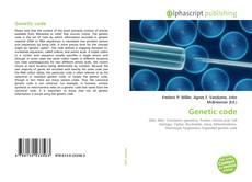 Bookcover of Genetic code