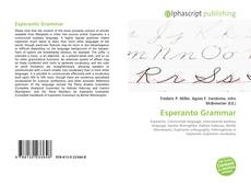 Esperanto Grammar的封面