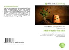 Arabidopsis thaliana的封面