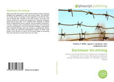 Capa do livro de Dartmoor tin-mining 