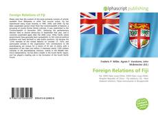 Bookcover of Foreign Relations of Fiji