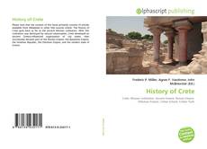 Bookcover of History of Crete