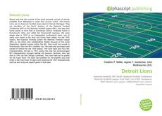 Bookcover of Detroit Lions