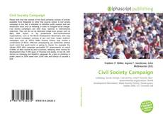 Portada del libro de Civil Society Campaign