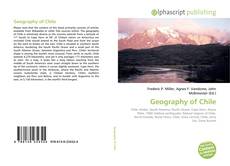 Copertina di Geography of Chile