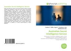Capa do livro de Australian Secret Intelligence Service 