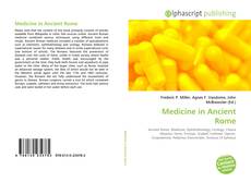 Borítókép a  Medicine in Ancient Rome - hoz