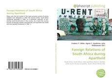 Copertina di Foreign Relations of South Africa during Apartheid