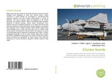 Buchcover von Cluster bomb