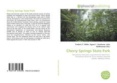 Capa do livro de Cherry Springs State Park 