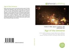 Age of the Universe kitap kapağı