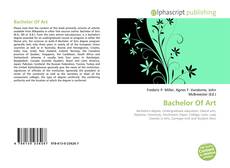 Bookcover of Bachelor Of Art