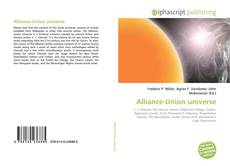 Copertina di Alliance-Union universe