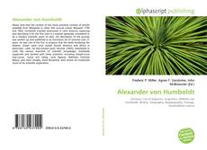 Borítókép a  Alexander von Humboldt - hoz