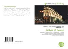 Copertina di Culture of Europe