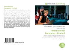 Copertina di International Computers Limited