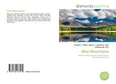 Copertina di Altai Mountains