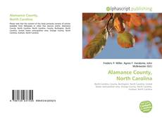 Copertina di Alamance County, North Carolina