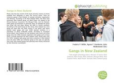 Bookcover of Gangs in New Zealand