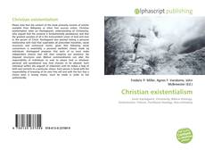 Christian existentialism kitap kapağı