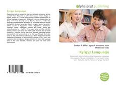 Kyrgyz Language的封面