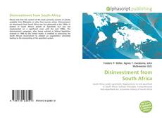 Disinvestment from South Africa的封面