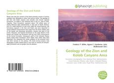 Portada del libro de Geology of the Zion and Kolob Canyons Area